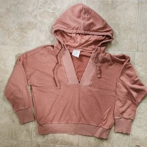 Offline By Aerie V Neck Hoodie - Size Medium